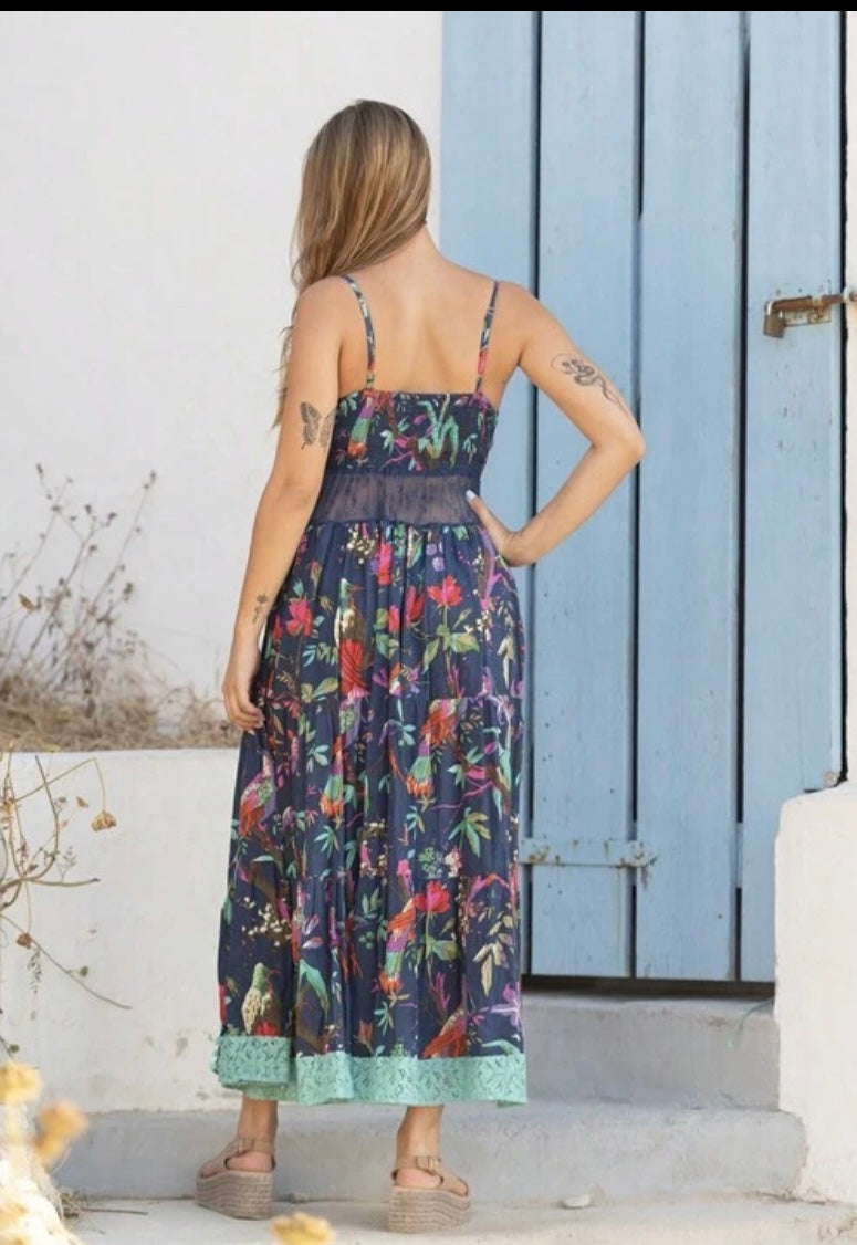 Isla Bonita Maxi Floral Summer Dress 28310