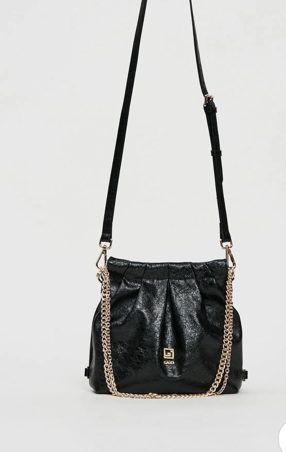 Gaudi Mini black bucket bag