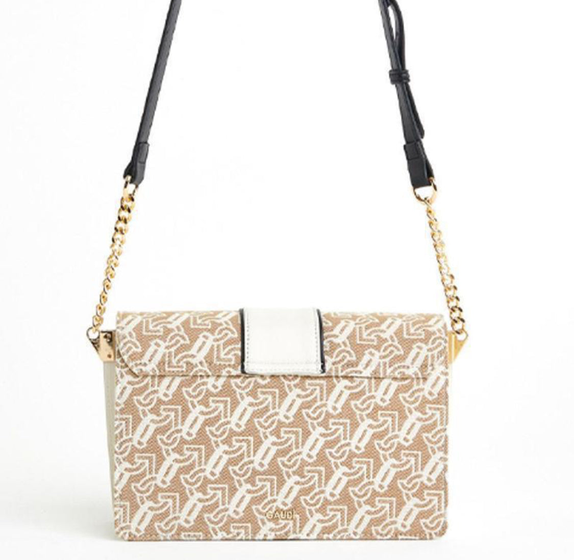 GAUDI DENIM CROSSBODY BAG WITH LOGO V4AE-11571
