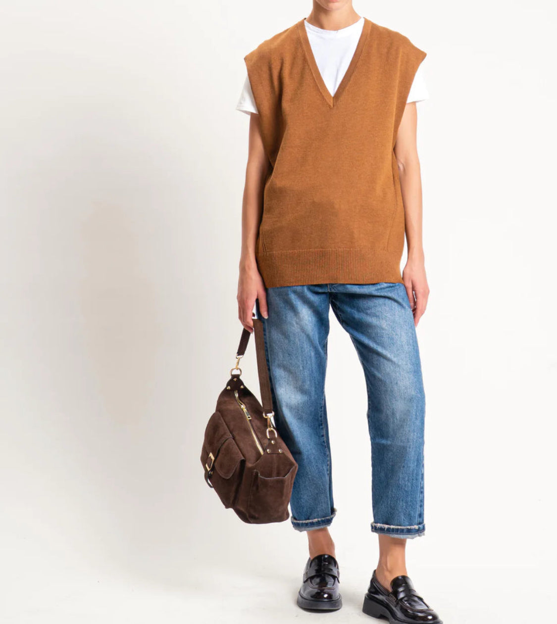 Anonyme wool knitwear gilet KF5029