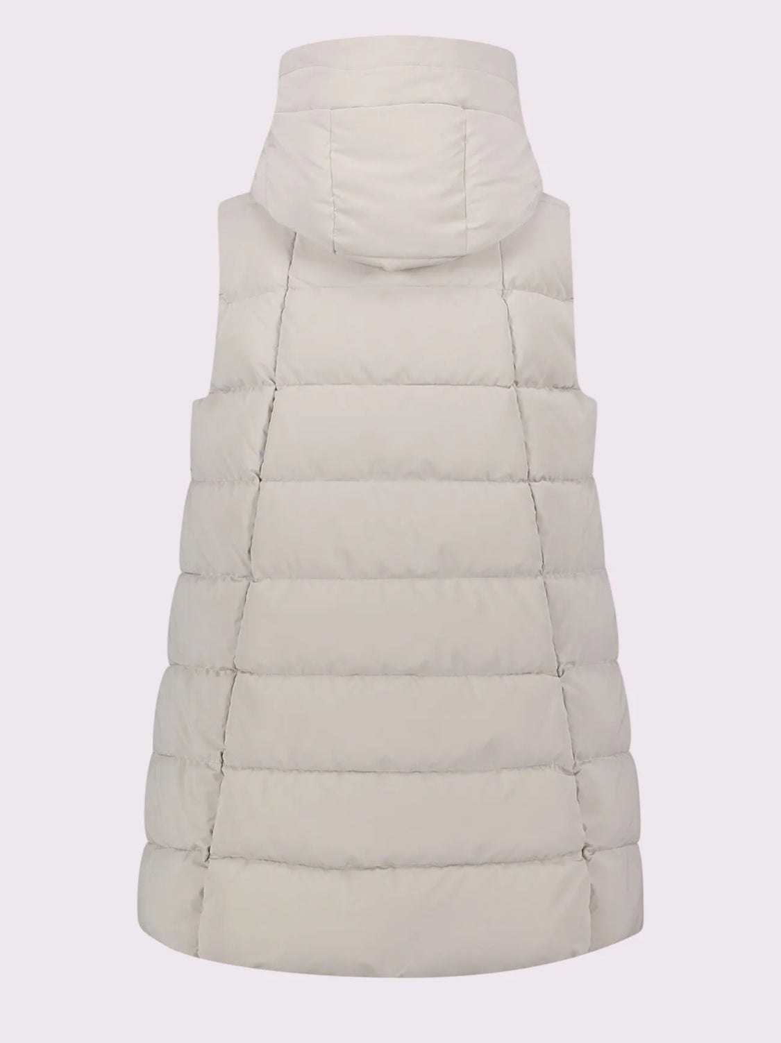 GAUDI Women's vest with hood and chain drawstring 521BD35008