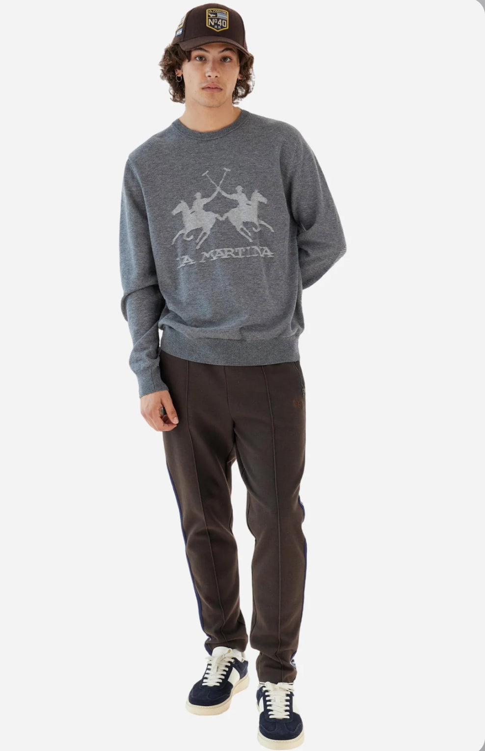 La Martina Man JOGGER BICOLOR INTERLOCK MBT007