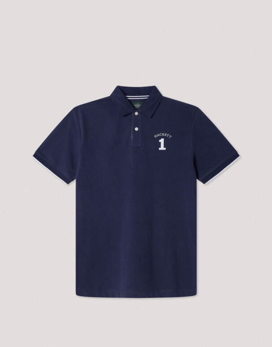 HACKETT CLASSIC FIT SHORT SLEEVE NUMBER POLO HM563414