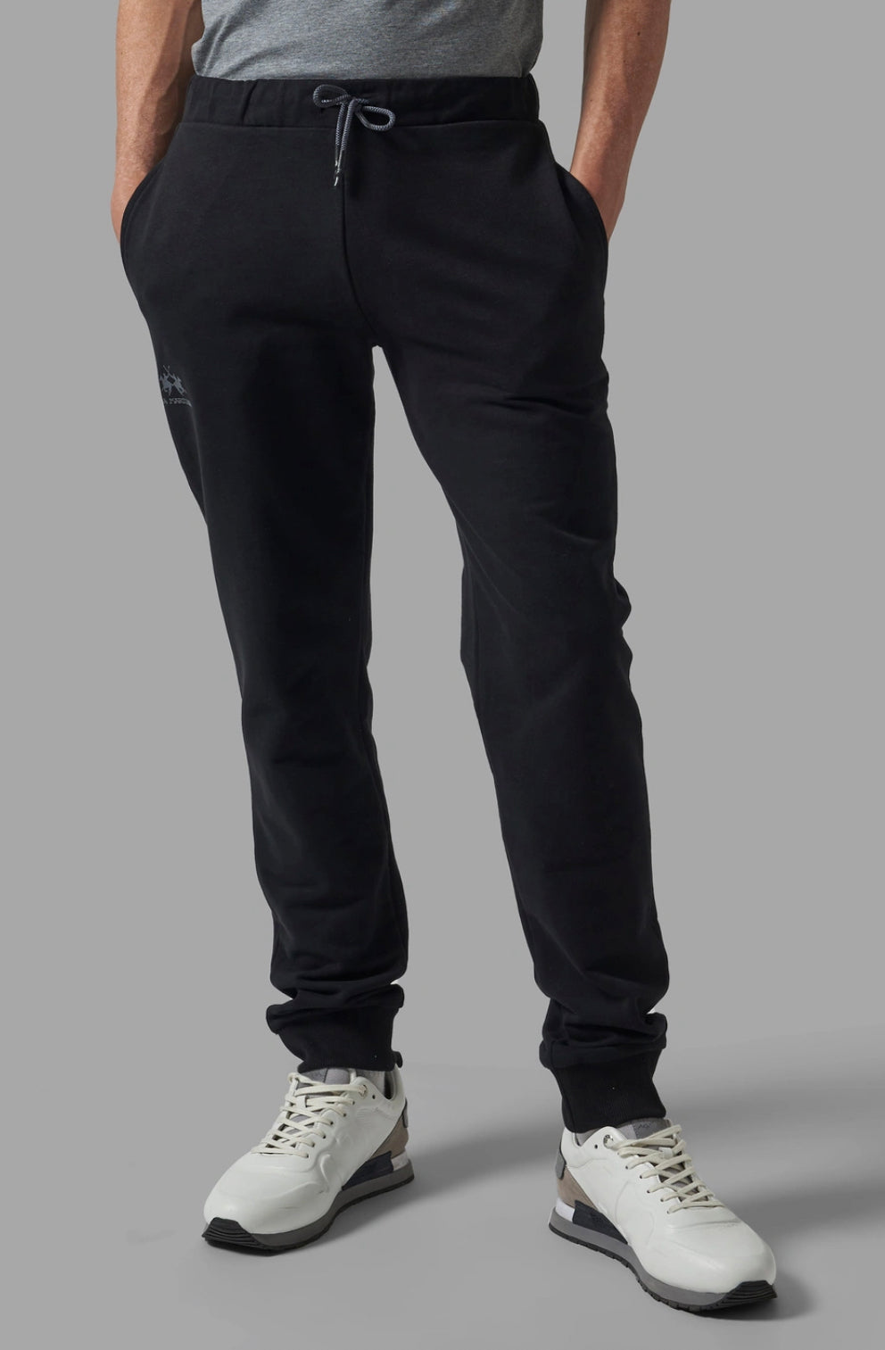 LA MARTINA MAN FLEECE BASIC PANT COTTON FLEECE CCMT03