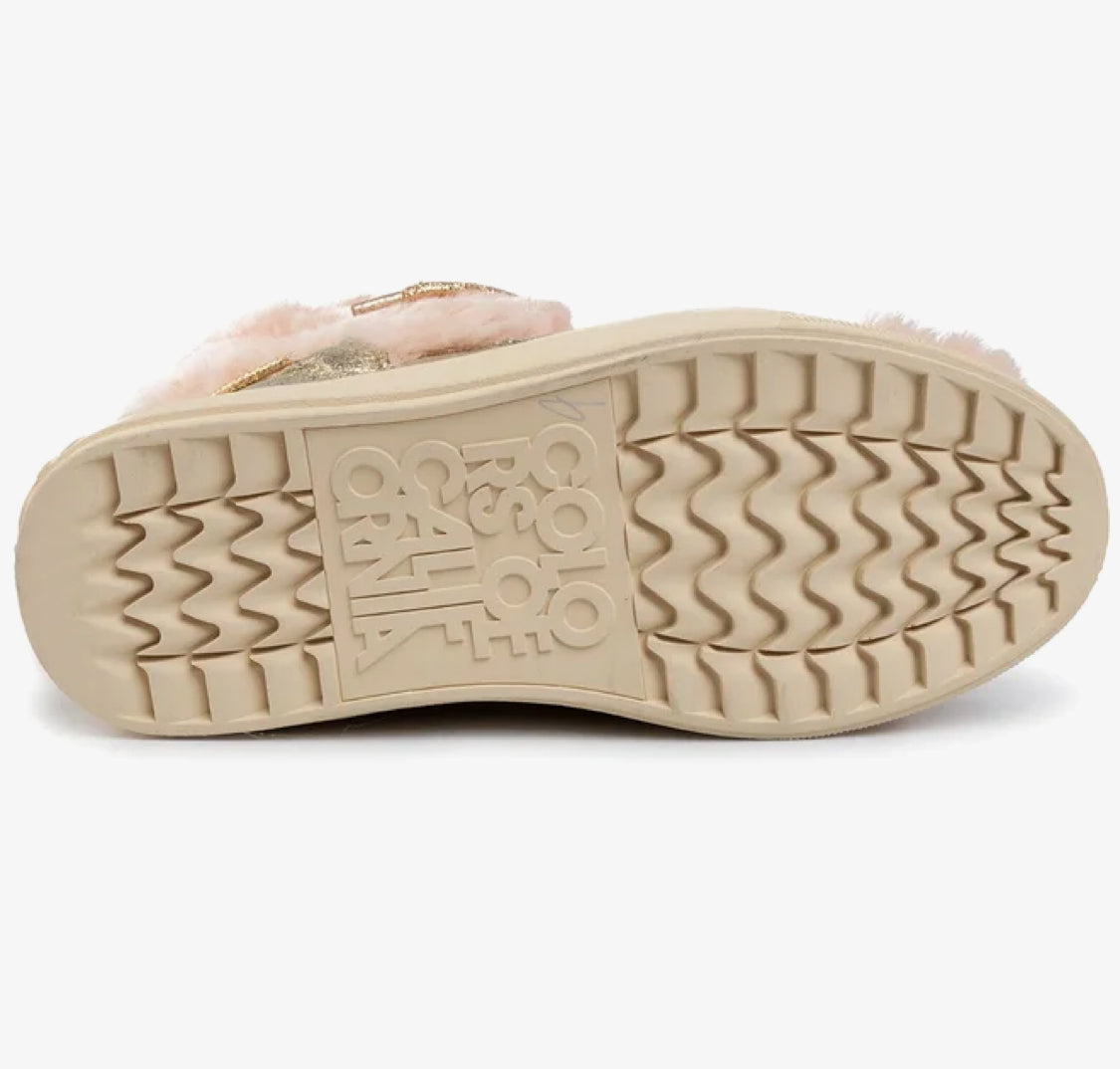 COLORS OF CALIFORNIA Laminated woven upper platform slide HC.JINFY404 70%
