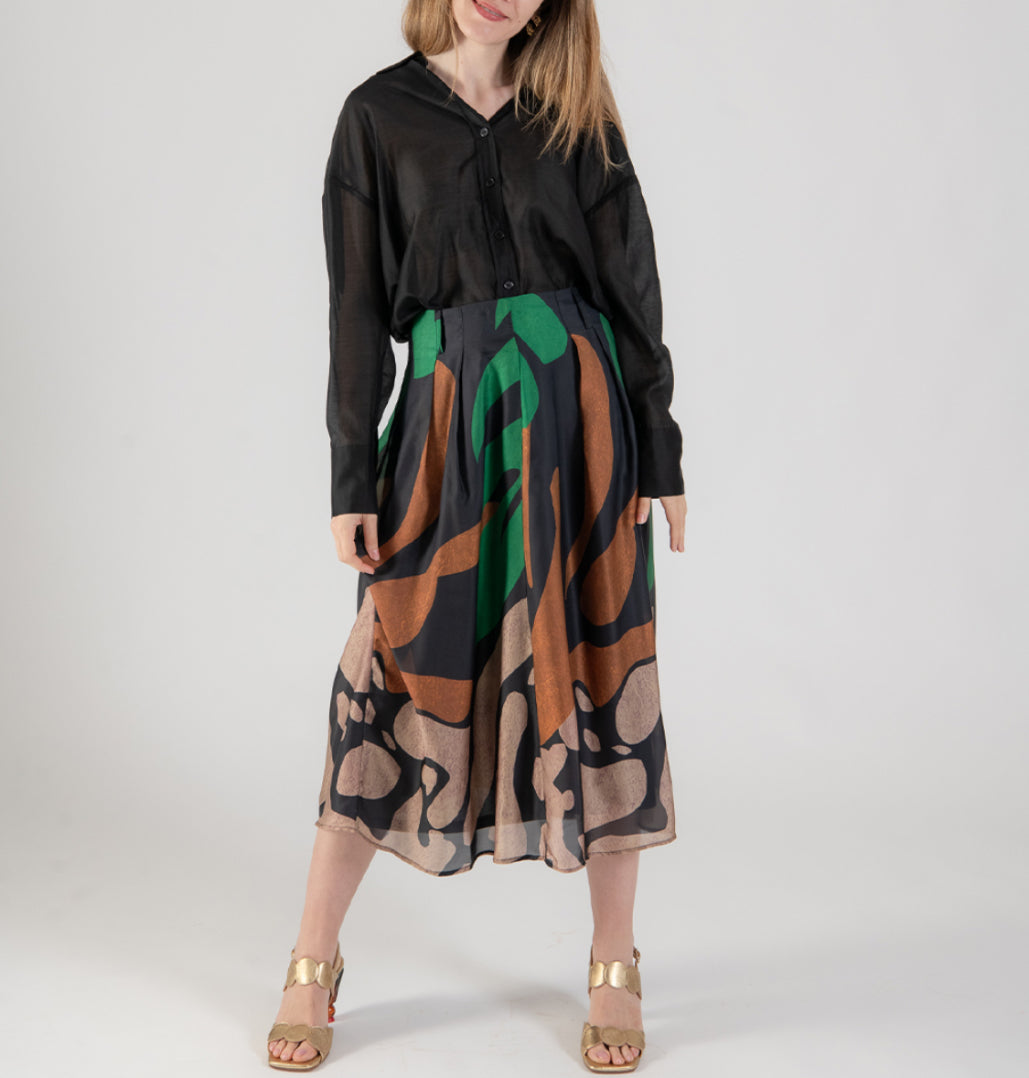 ANONYME TENCEL SHIRT BLACK