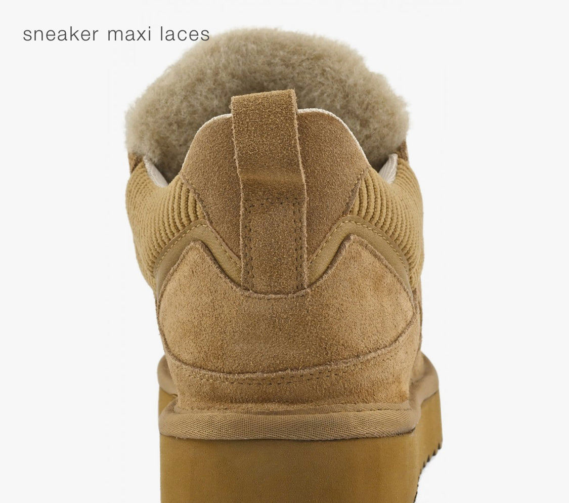 Colors of California Cow suede sneaker maxi laces HC.YW261
