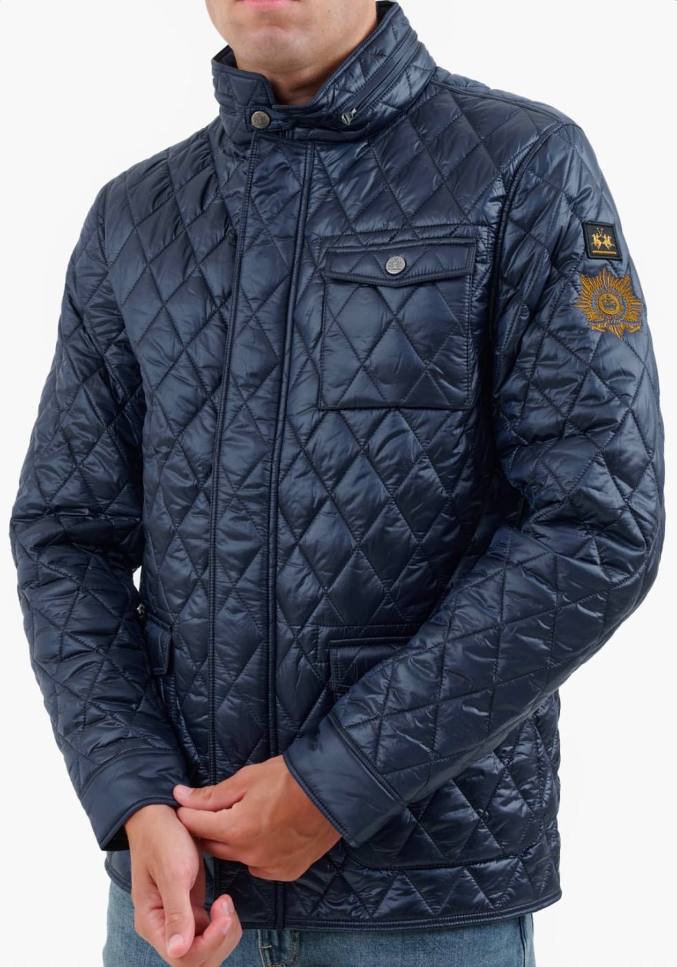 LA MARTINA MAN Regular fit Guards coat in synthetic fabric - Zelindo ZMOG01