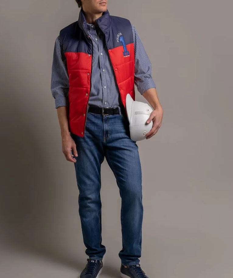 LA MARTINA MAN OUTDOOR VEST NYLON UMO303 GILET
