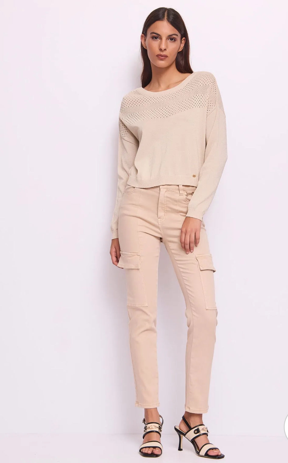 GAUDI CARGO COTTON SKINNY JEANS 511BD25016