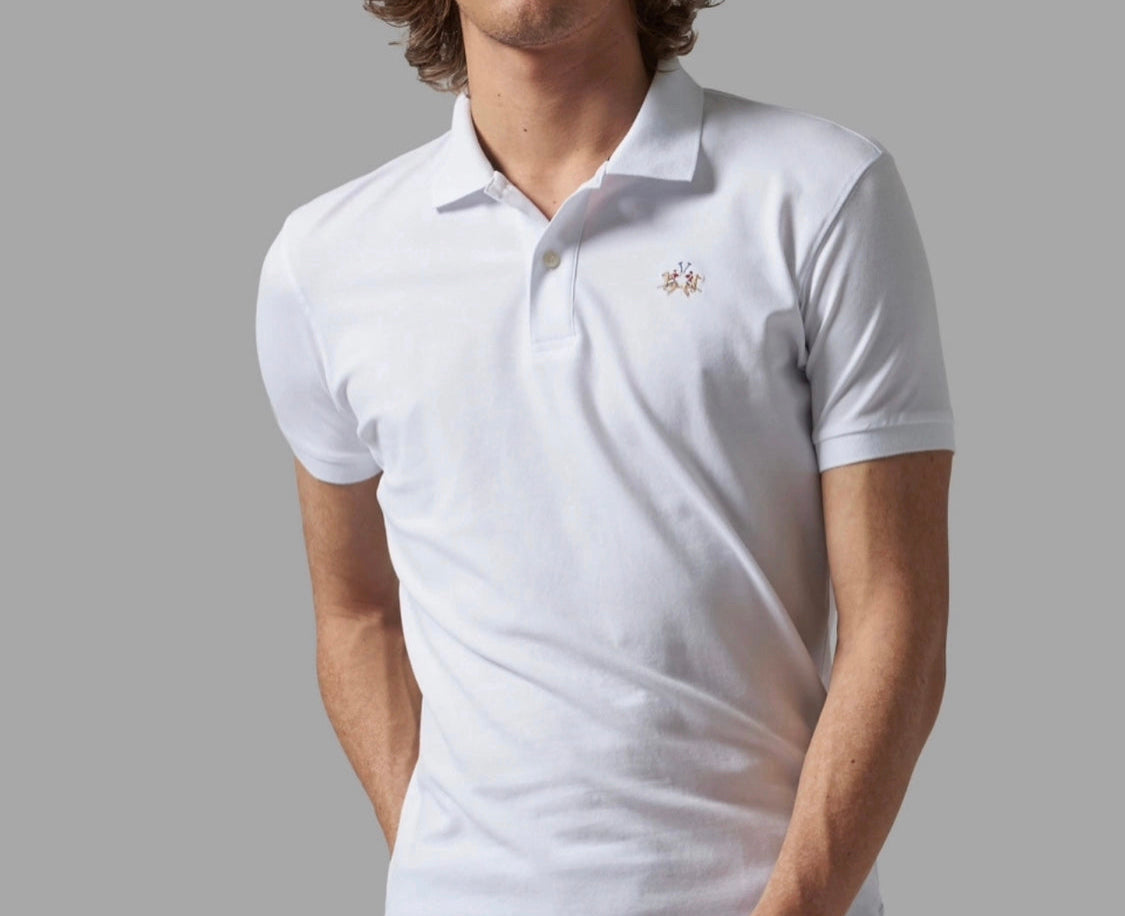 La Martina MAN BASIC POLO PIQUET CCMP02