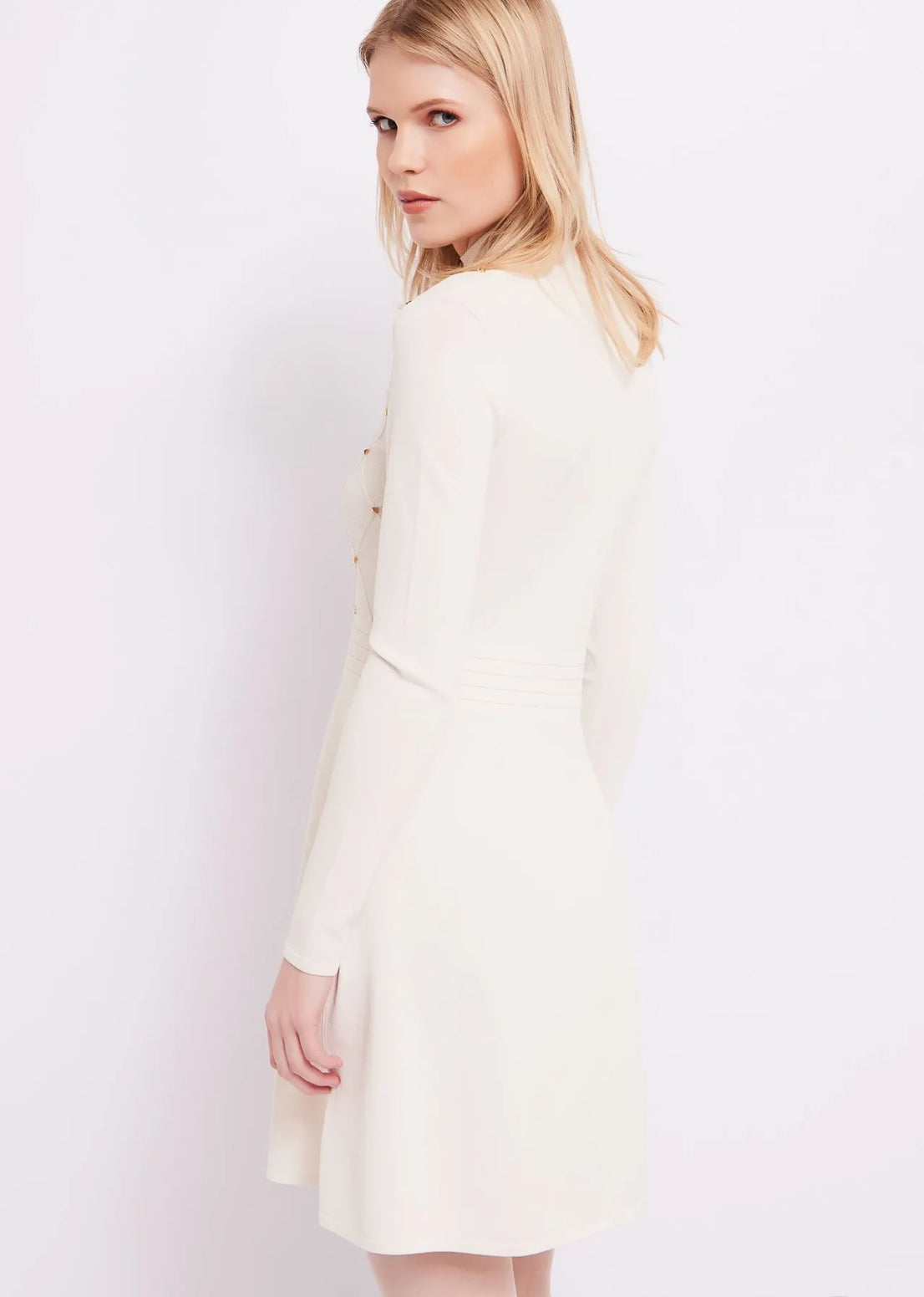 GAUDI SHORT DRESS WITH STUDS 321FD13003 60%