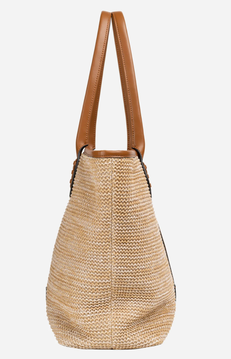 LA MARTINA RAFFIA SHOULDER BAG