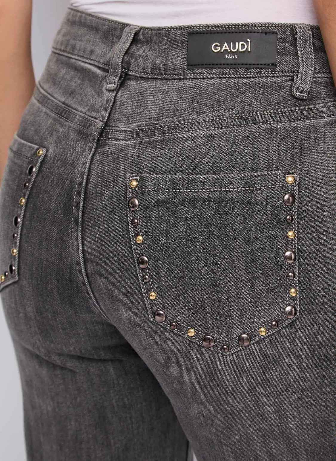 Gaudi women’s studded jeans 521BD26011