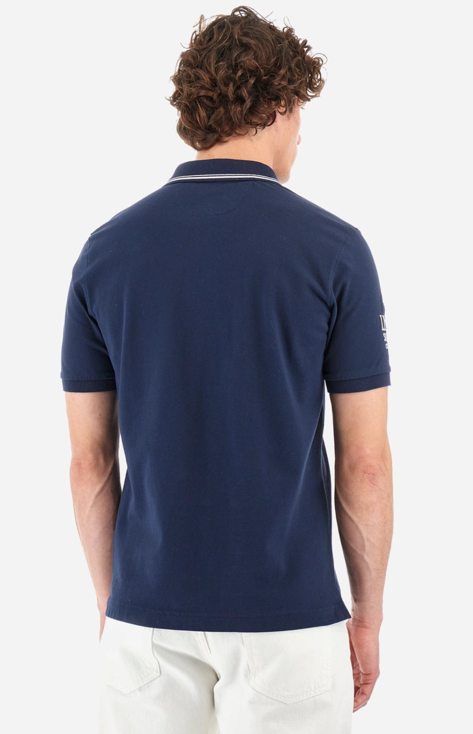 LA MARTINA MAN POLO SHIRT YMP316 NAVY