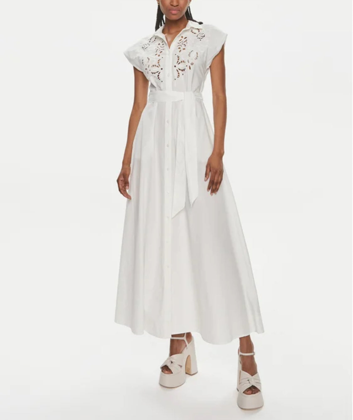 GAUDI SHIRT DRESS WITH EMBROIDERY 411FD15029