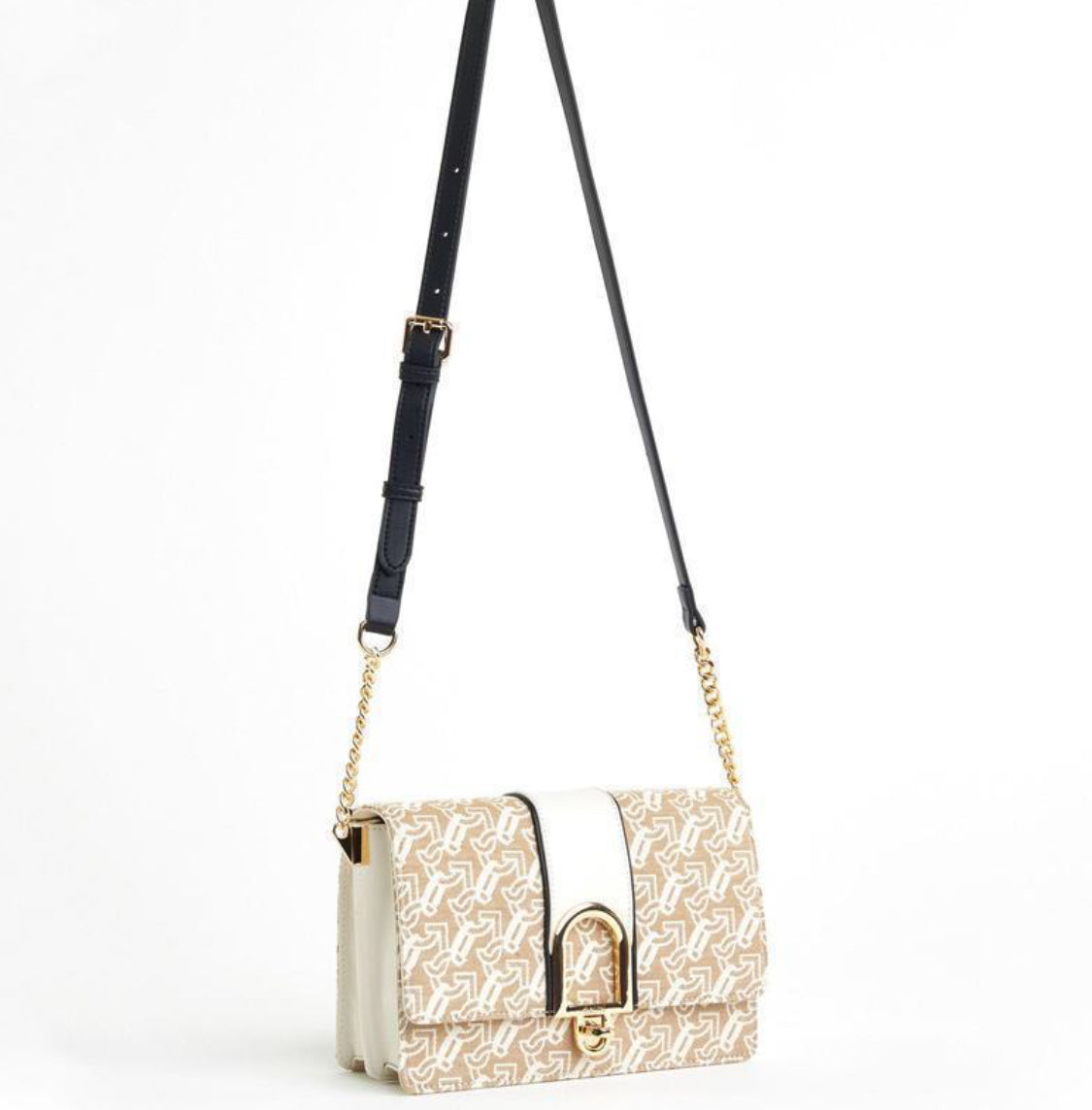 GAUDI DENIM CROSSBODY BAG WITH LOGO V4AE-11571