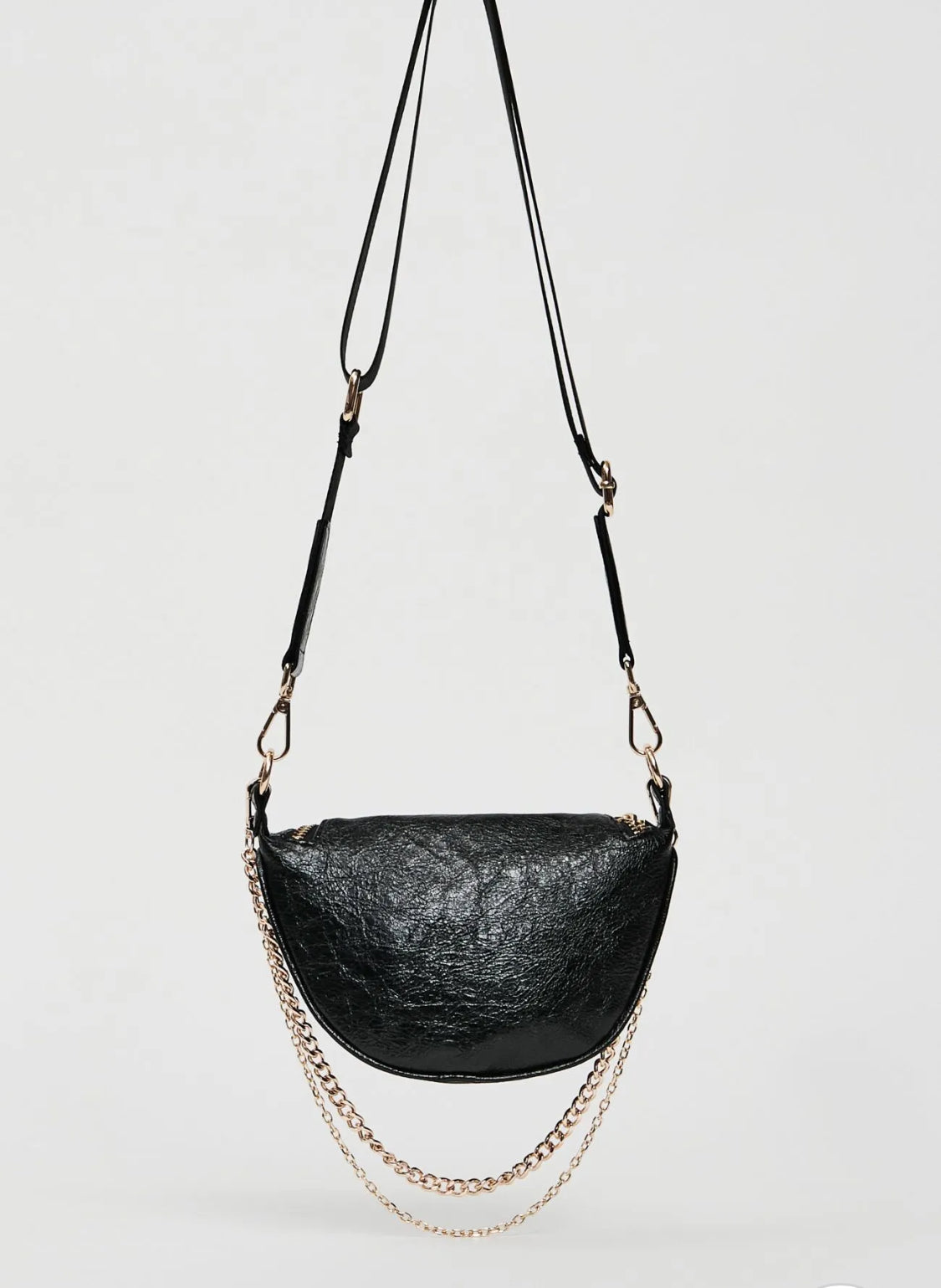 Gaudi ICE crossbody bag with chains 12492