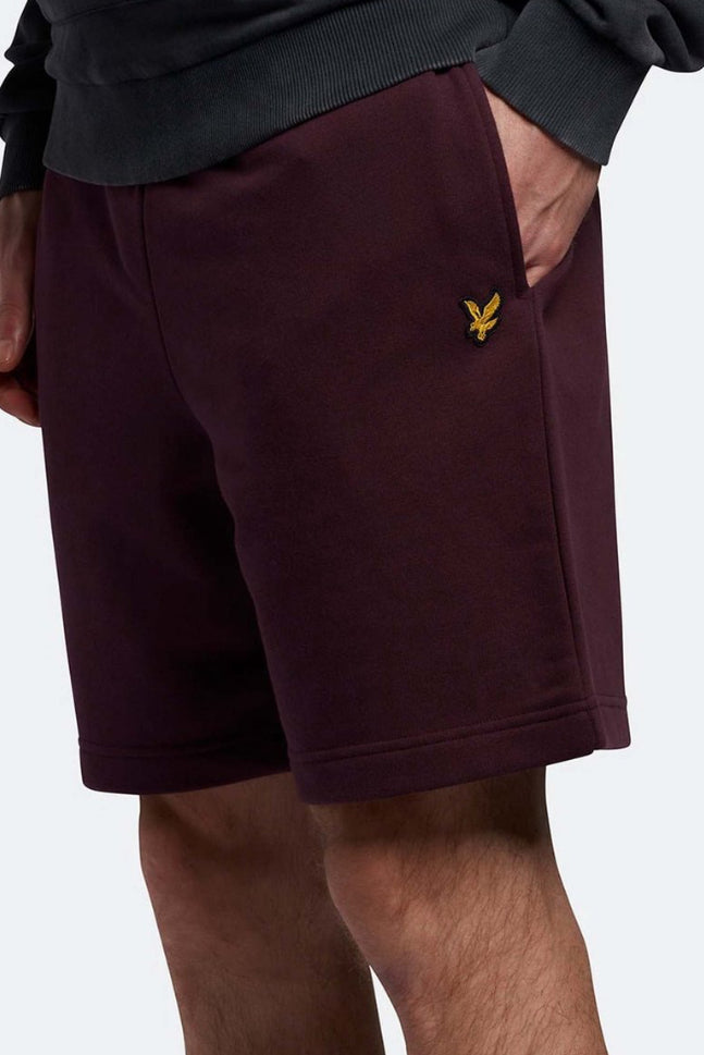 Lyle&scott short trouser ML414VOG BURGUNDY