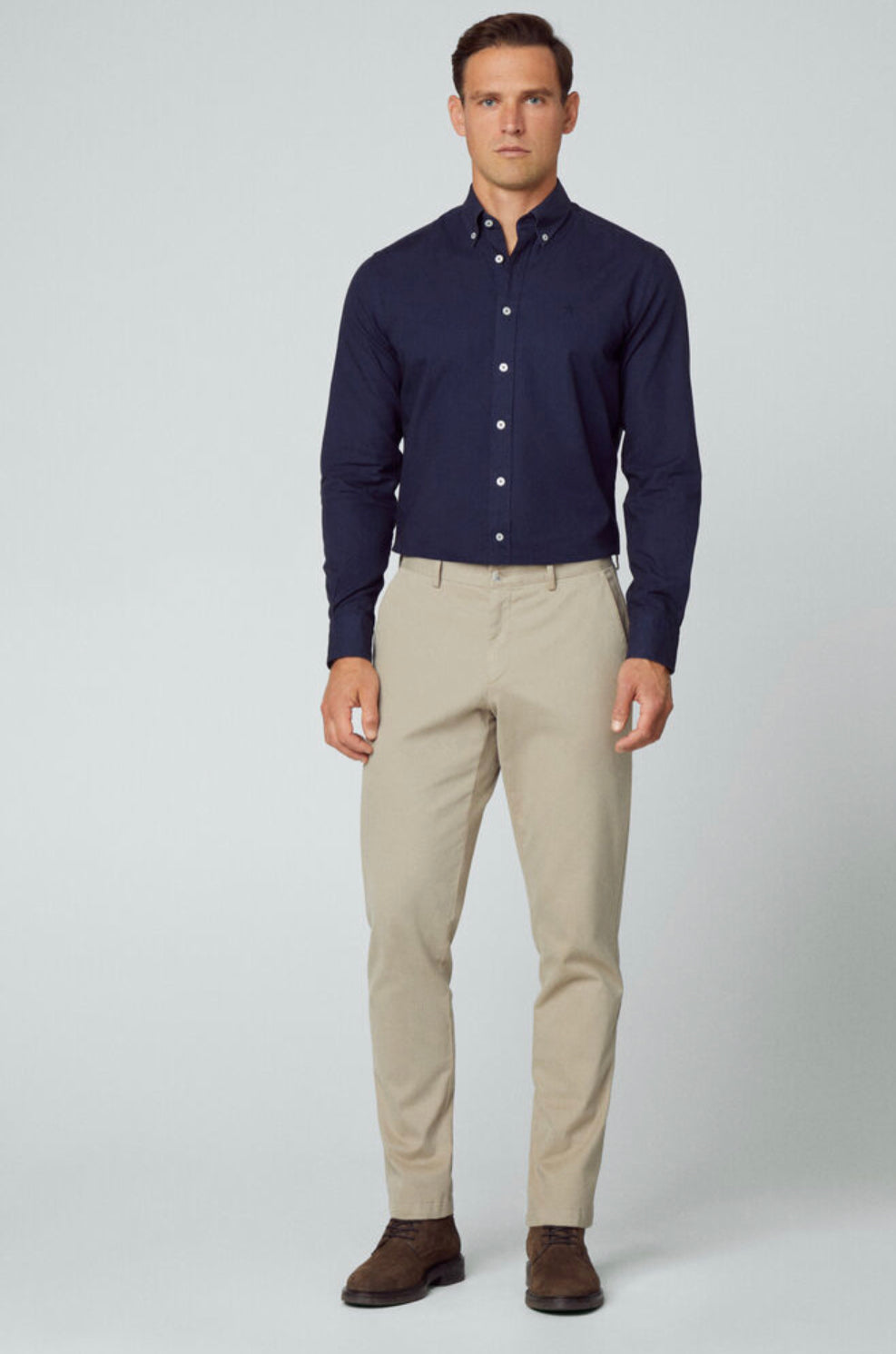 HACKETT OXFORT COTTON SLIM FIT SHIRT HM309621