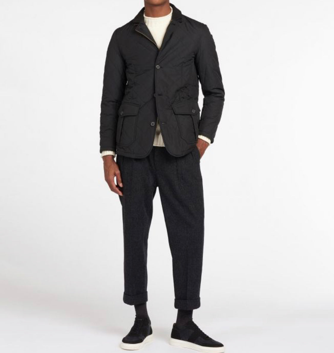 BARBOUR MAN QUILTED LUTZ JACKET MQU0508 CARRY OVER