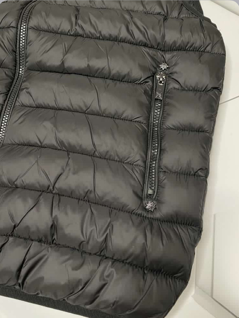 JOHN RICHMOND X QUILTED ZIP - UP GILET UMA25156PI