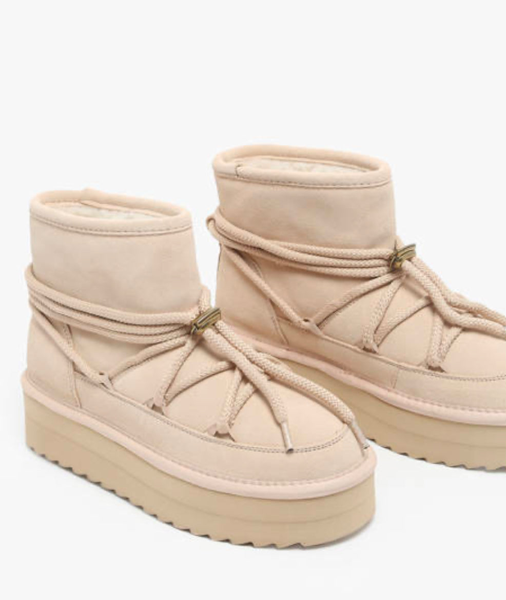 Colors of California Platform boot mountain look HC.YWPLA12