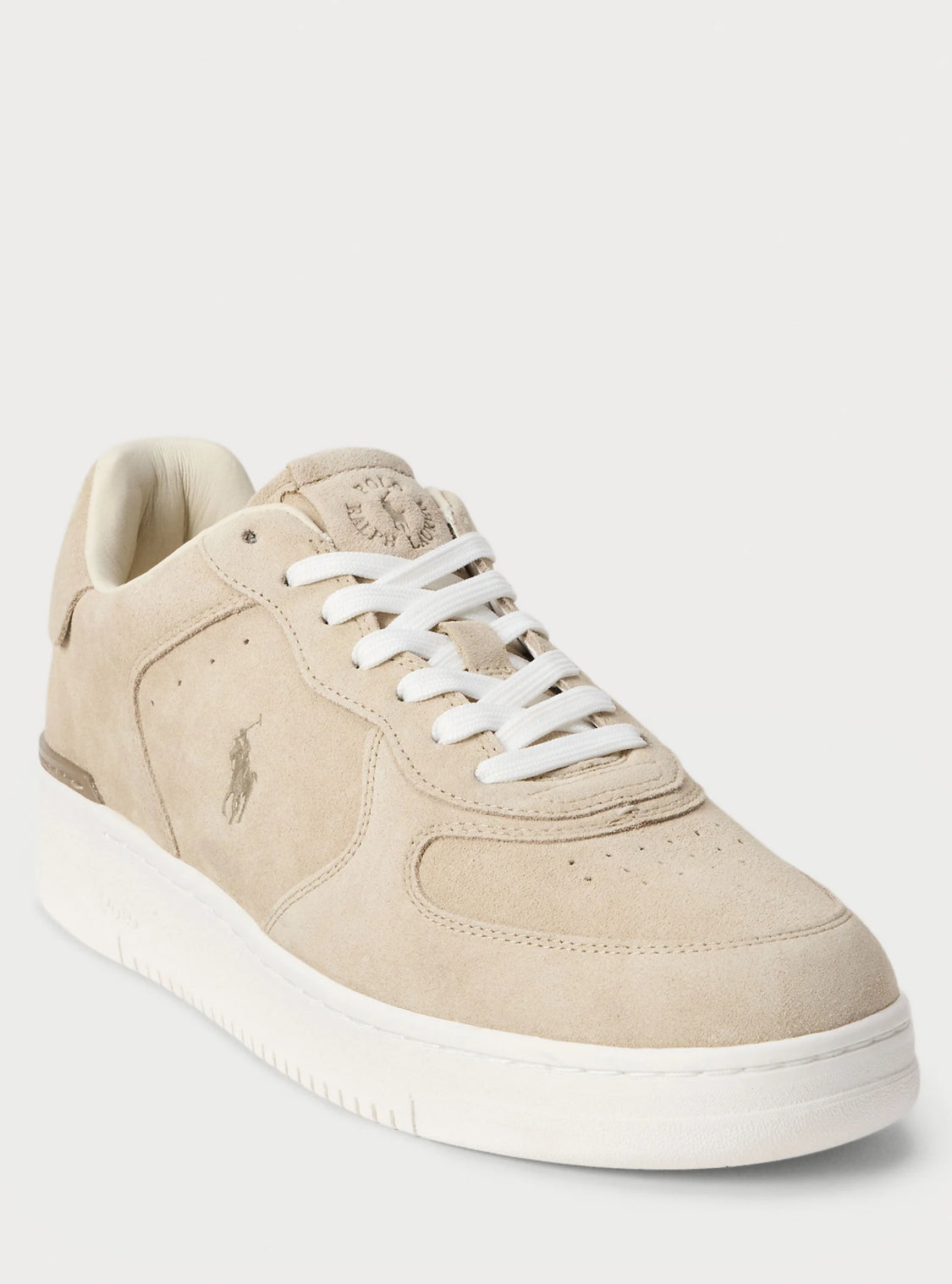 POLO RALPH LAUREN MASTER COURT SUEDE TRAINER