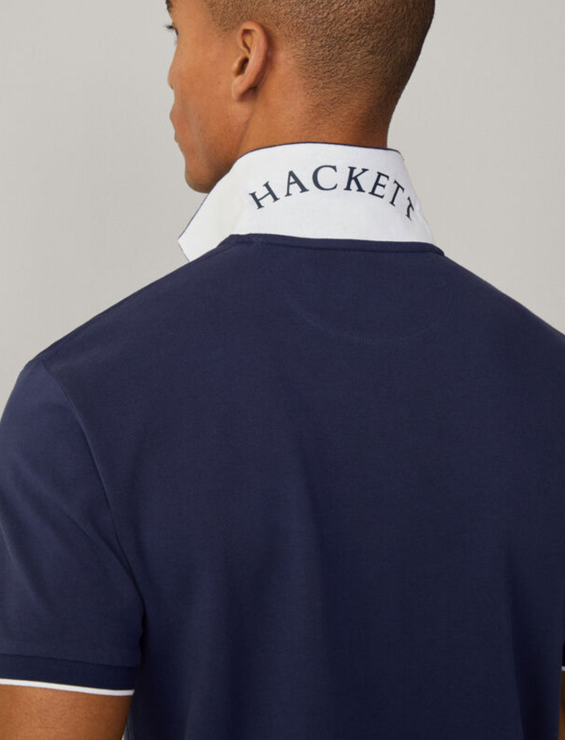 HACKETT CLASSIC FIT SHORT SLEEVE NUMBER POLO HM563414