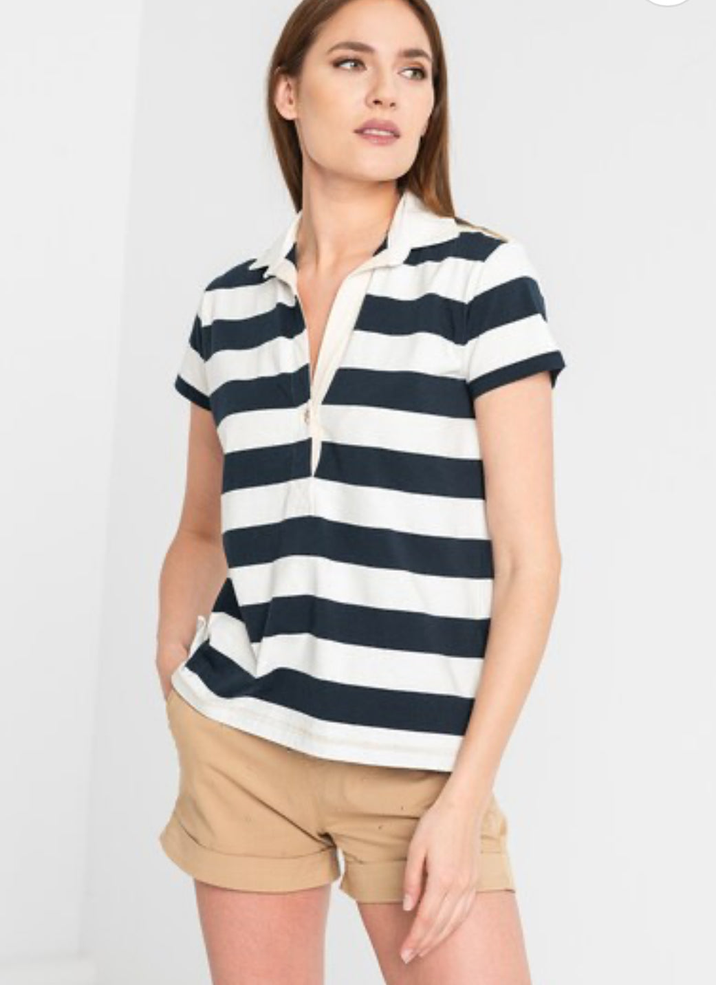 LA MARTINA woman polo cotton jersey TWP003