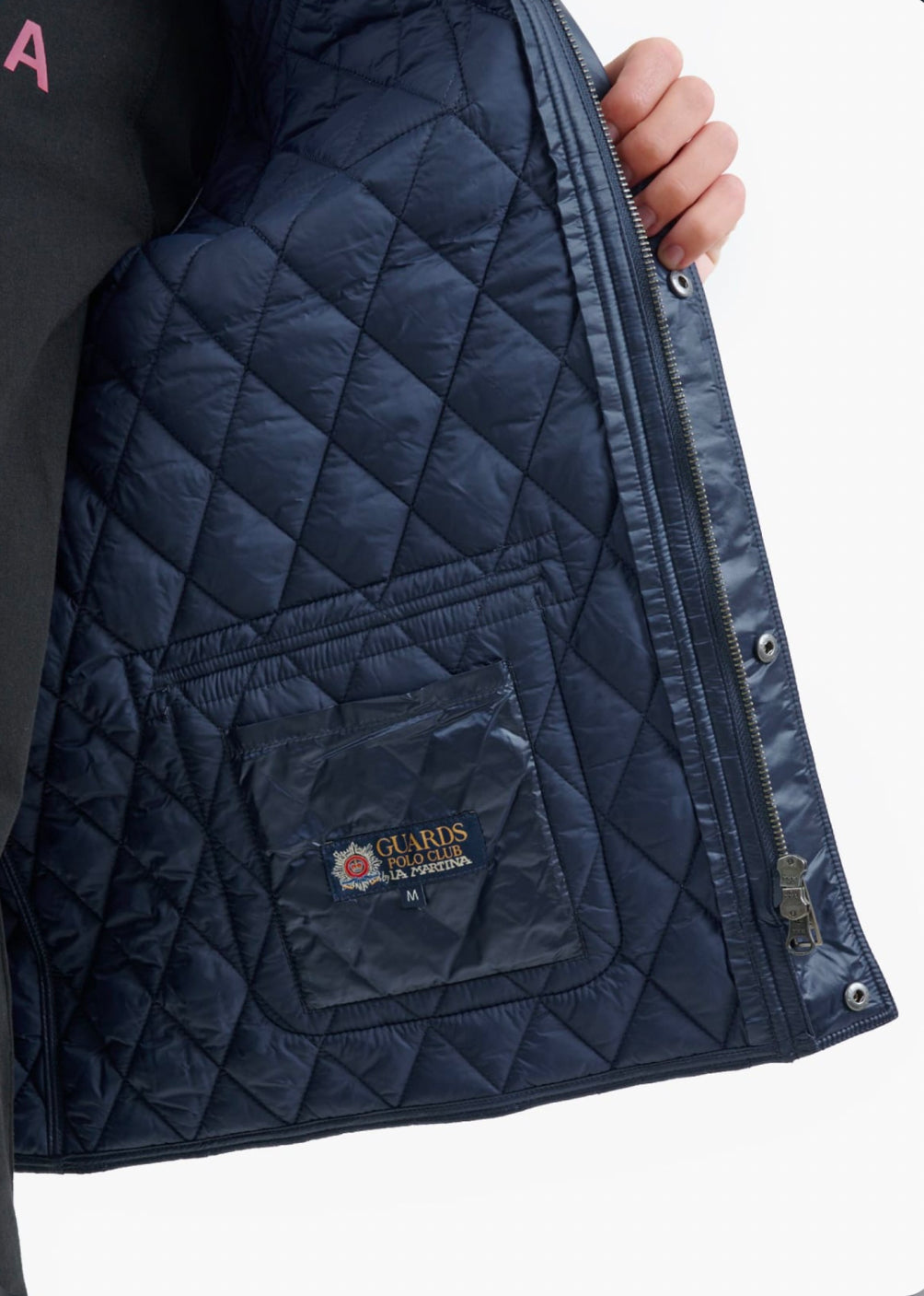 LA MARTINA MAN Regular fit Guards coat in synthetic fabric - Zelindo ZMOG01