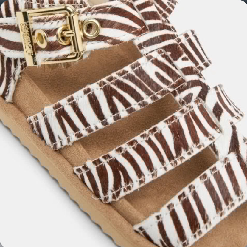 COLORS OF CALIFORNIA GLADIATOR ZEBRA SANDAL
