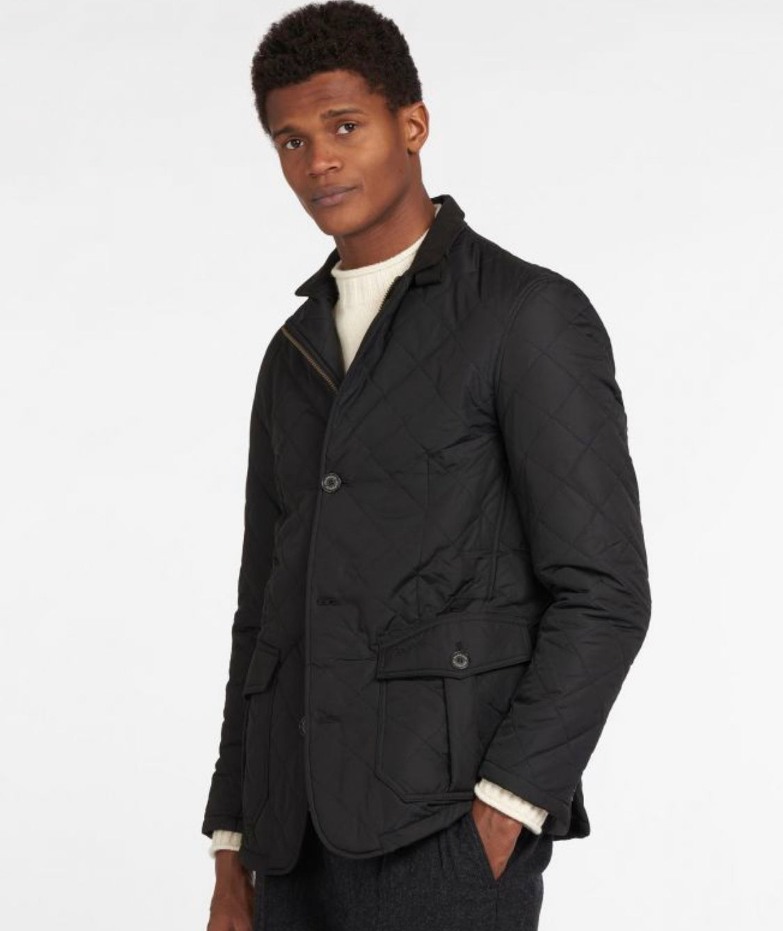 BARBOUR MAN QUILTED LUTZ JACKET MQU0508 CARRY OVER