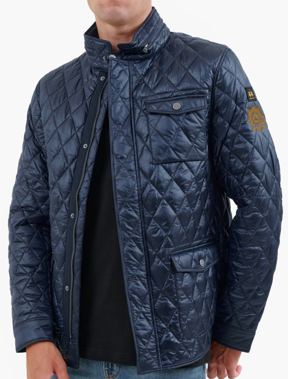 LA MARTINA MAN Regular fit Guards coat in synthetic fabric - Zelindo ZMOG01