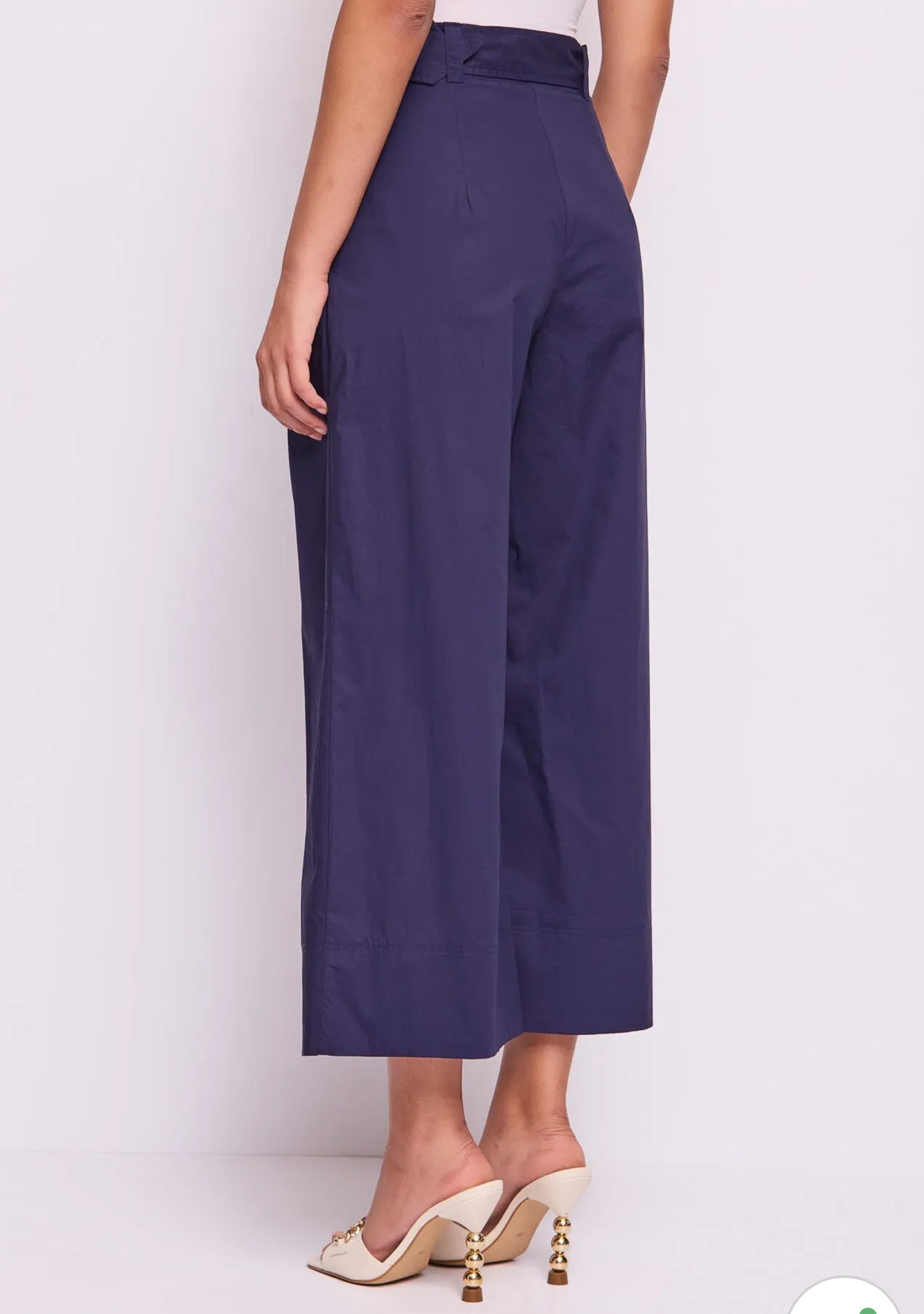 GAUDI WOMEN’S blue cotton trouser 511FD25010