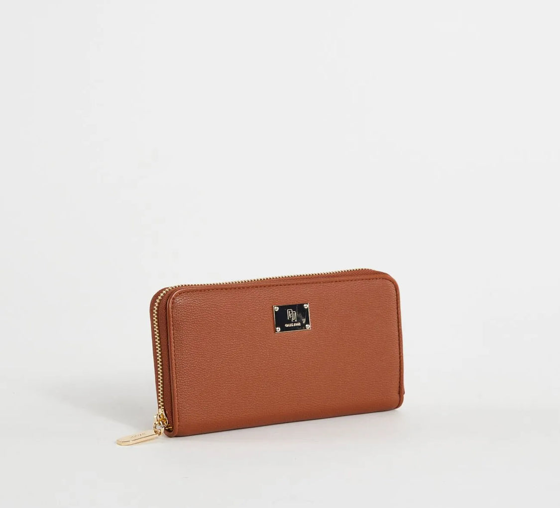 GAUDI TAN COLOR fauxleather wallet 11742