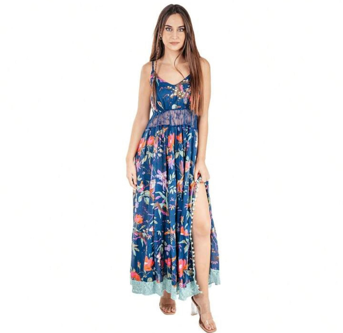 Isla Bonita Maxi Floral Summer Dress 28310