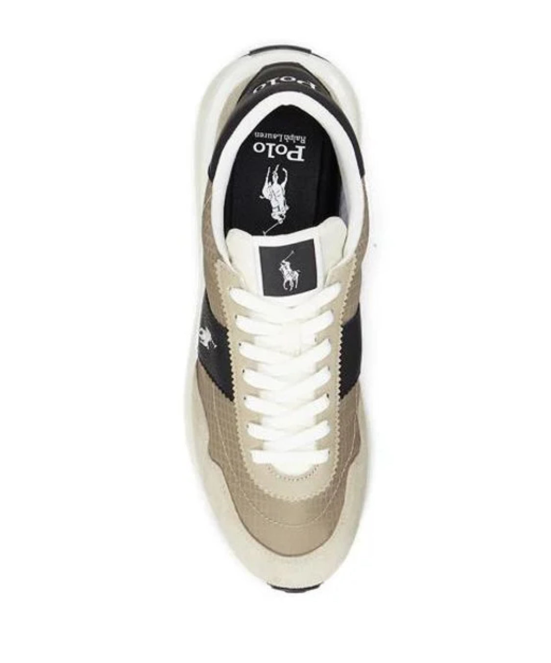 POLO RALPH LAUREN TRAIN 89 SUEDE AND OXFORD TRAINER