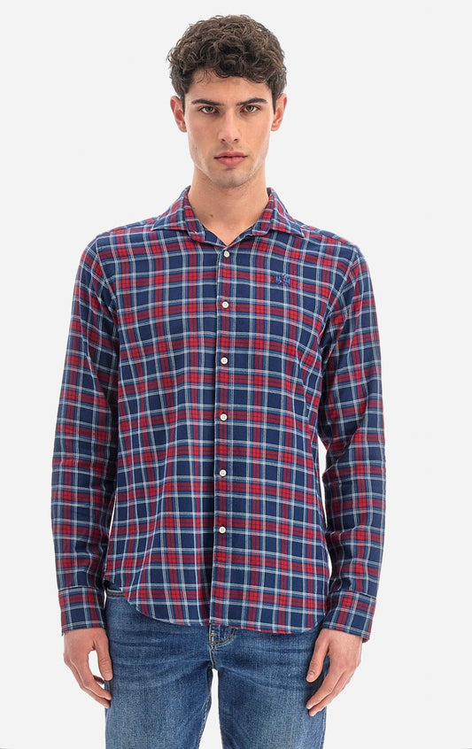 LA MARTINA MAN LONG SLEEVES CHECKED SHIRT WMC030 61%