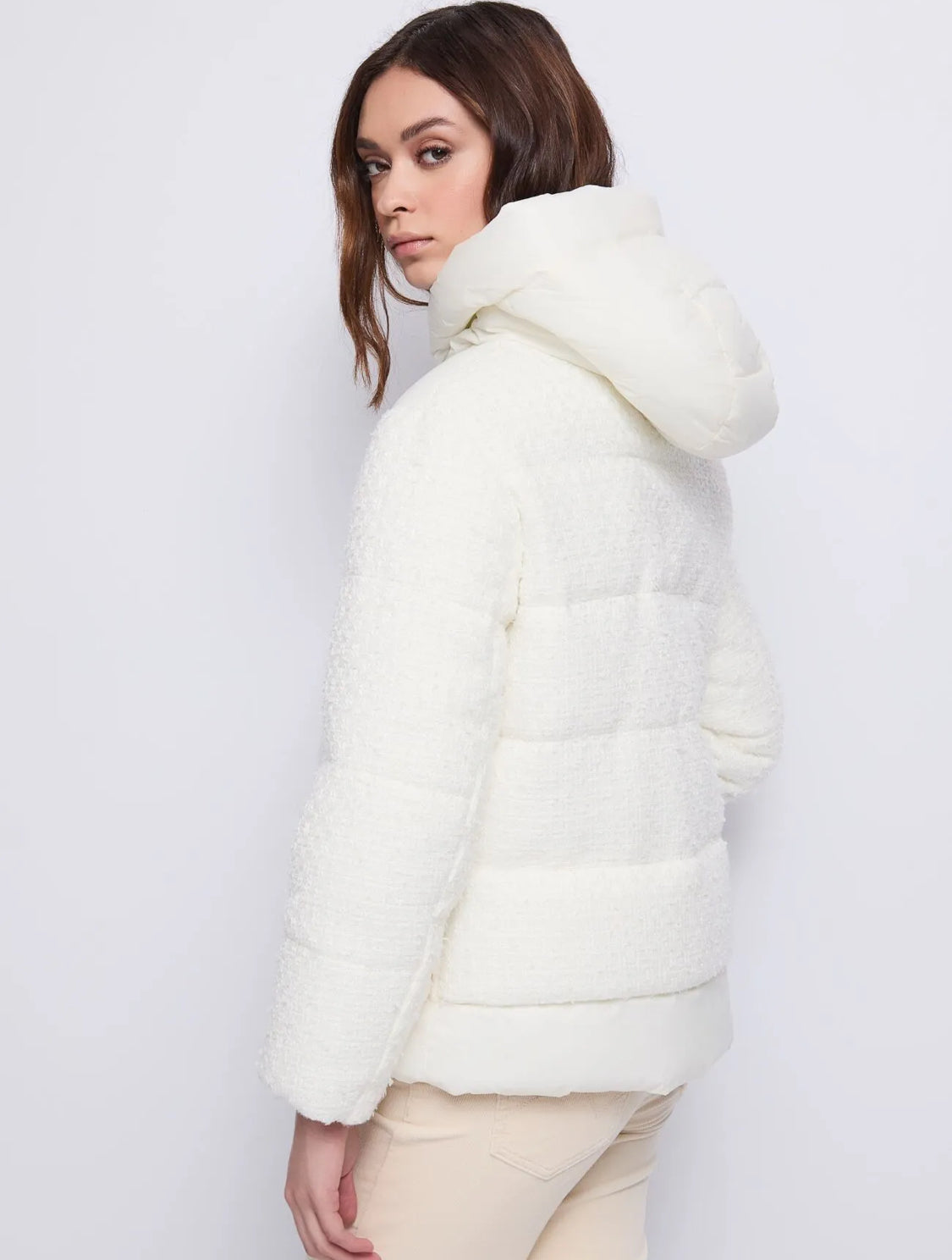 Gaudi Women's quilted down jacket with hood