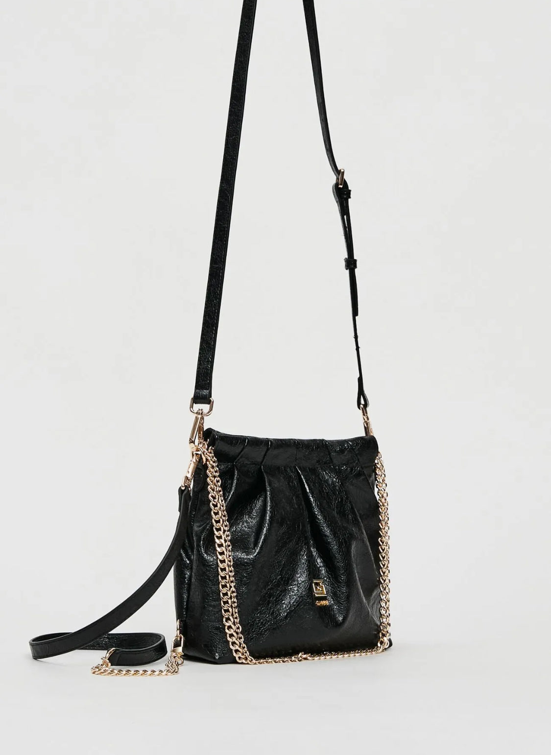 Gaudi Mini black bucket bag