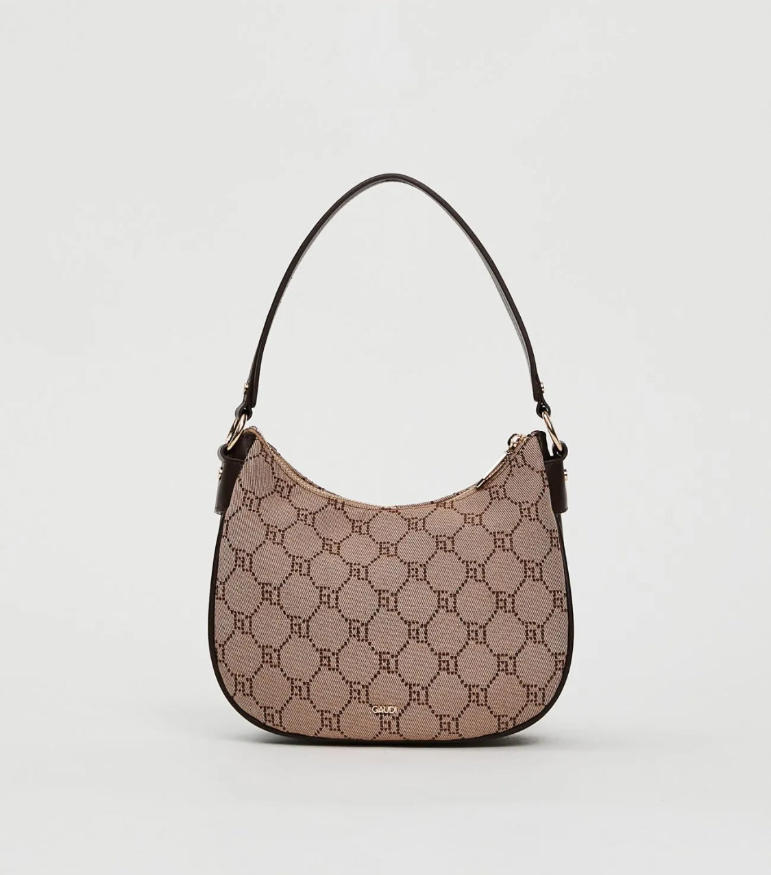 Gaudi Mini hobo bag with jacquard logo V5AI-12503