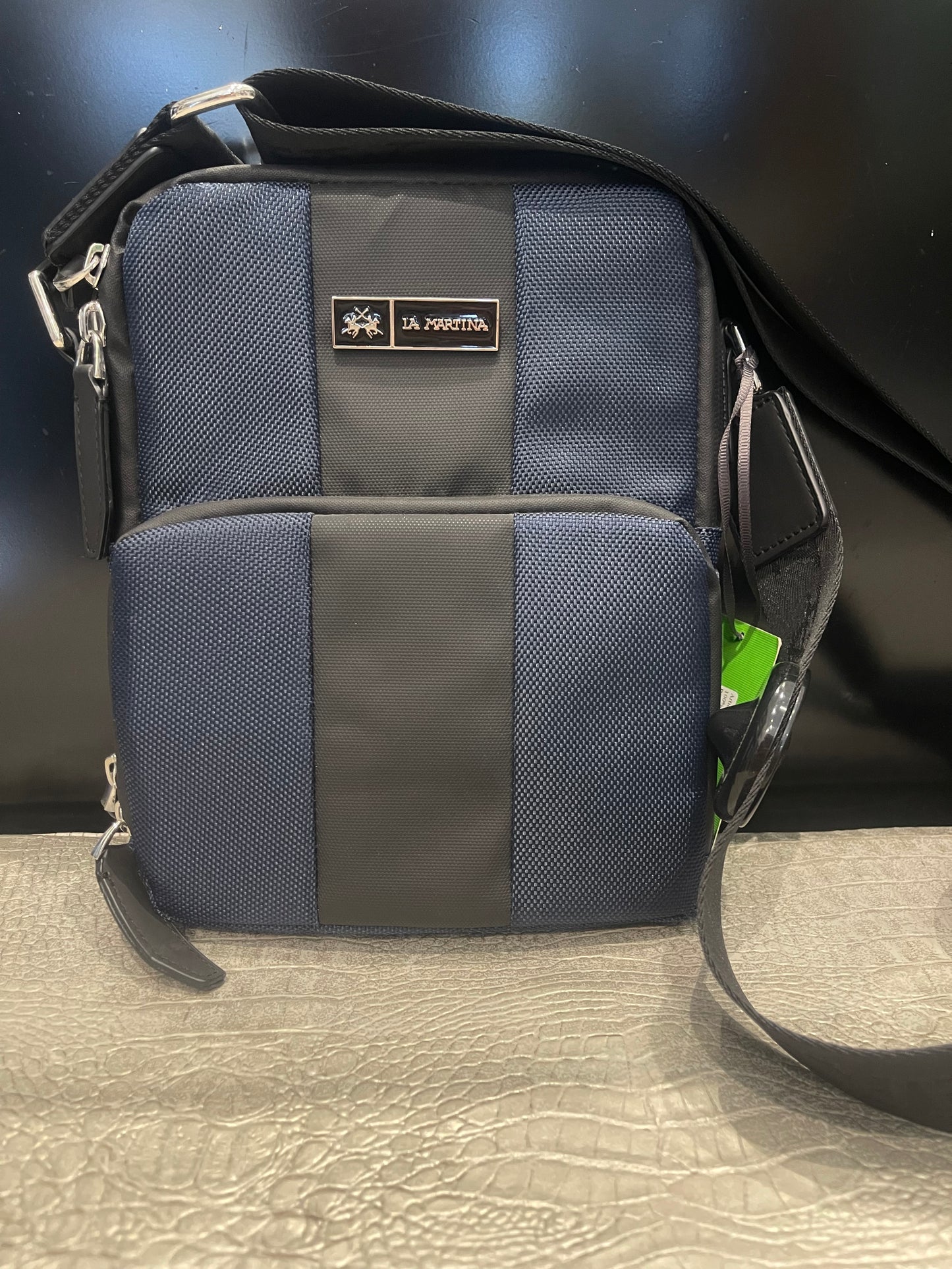 LA MARTINA MAN BAG BLUE LMBO01133T