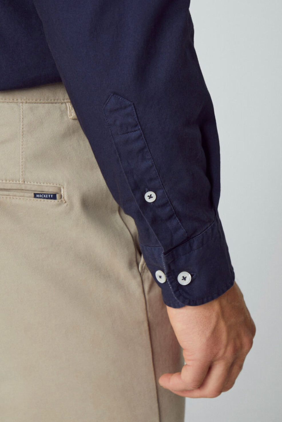 HACKETT OXFORT COTTON SLIM FIT SHIRT HM309621