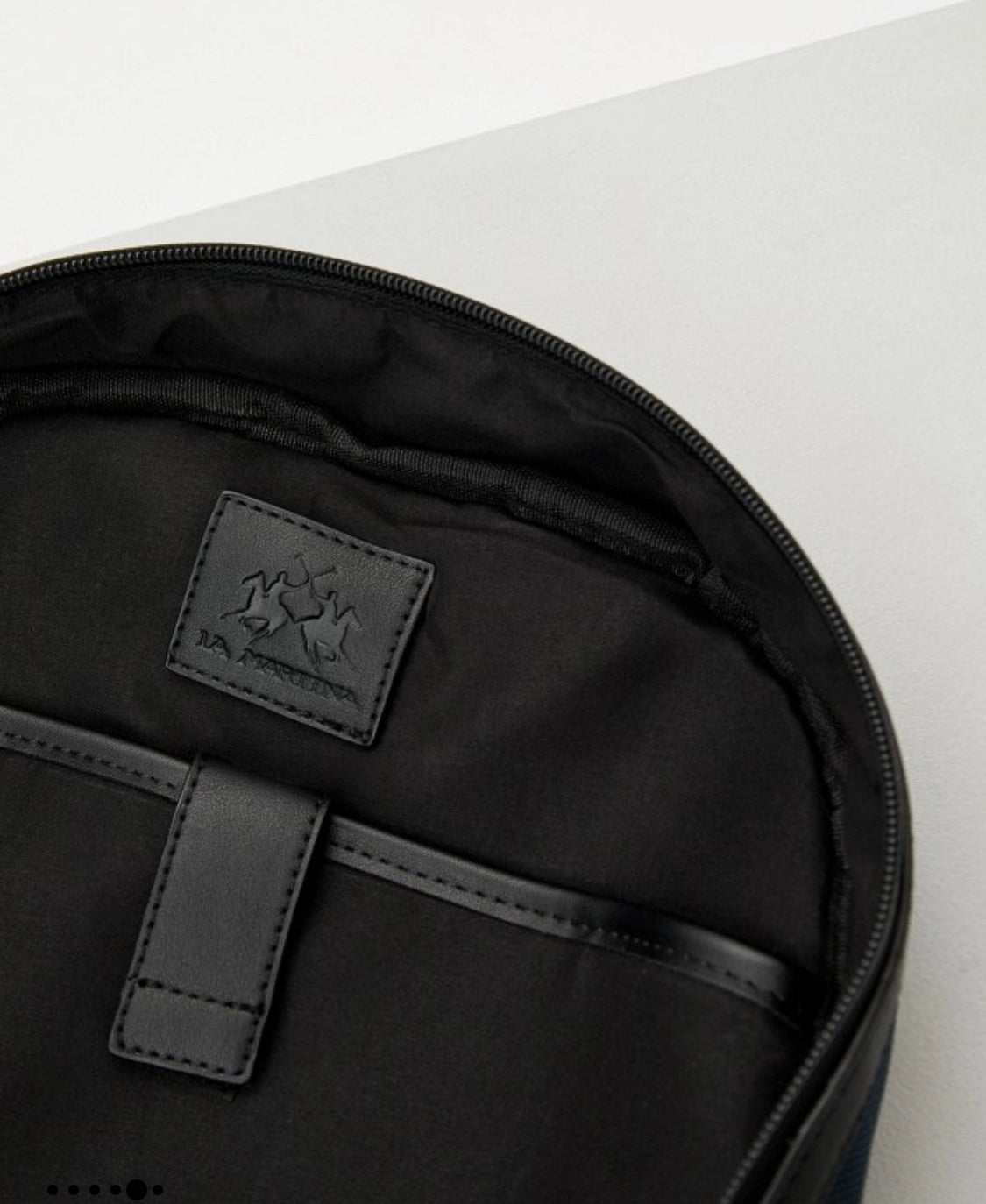 LA MARTINA MAN BACKPACK DANIEL LMZA01506T BLACK
