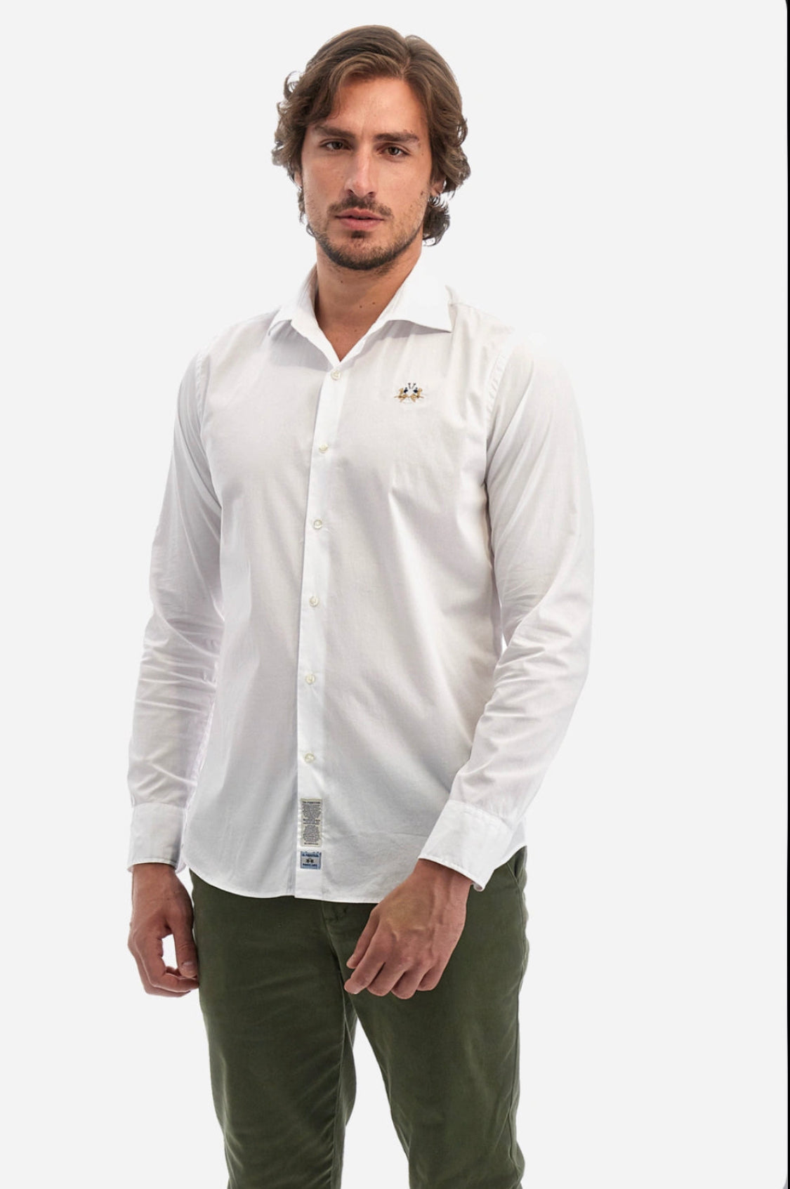 LA MARTINA MAN BASIC SHIRT POPLIN WMC002 YMC001 ZMC001