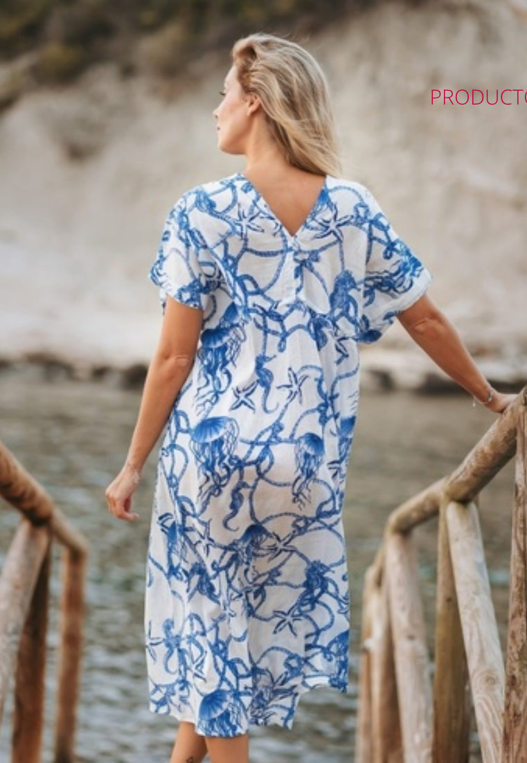 Isla dress 100% COTTON 35764