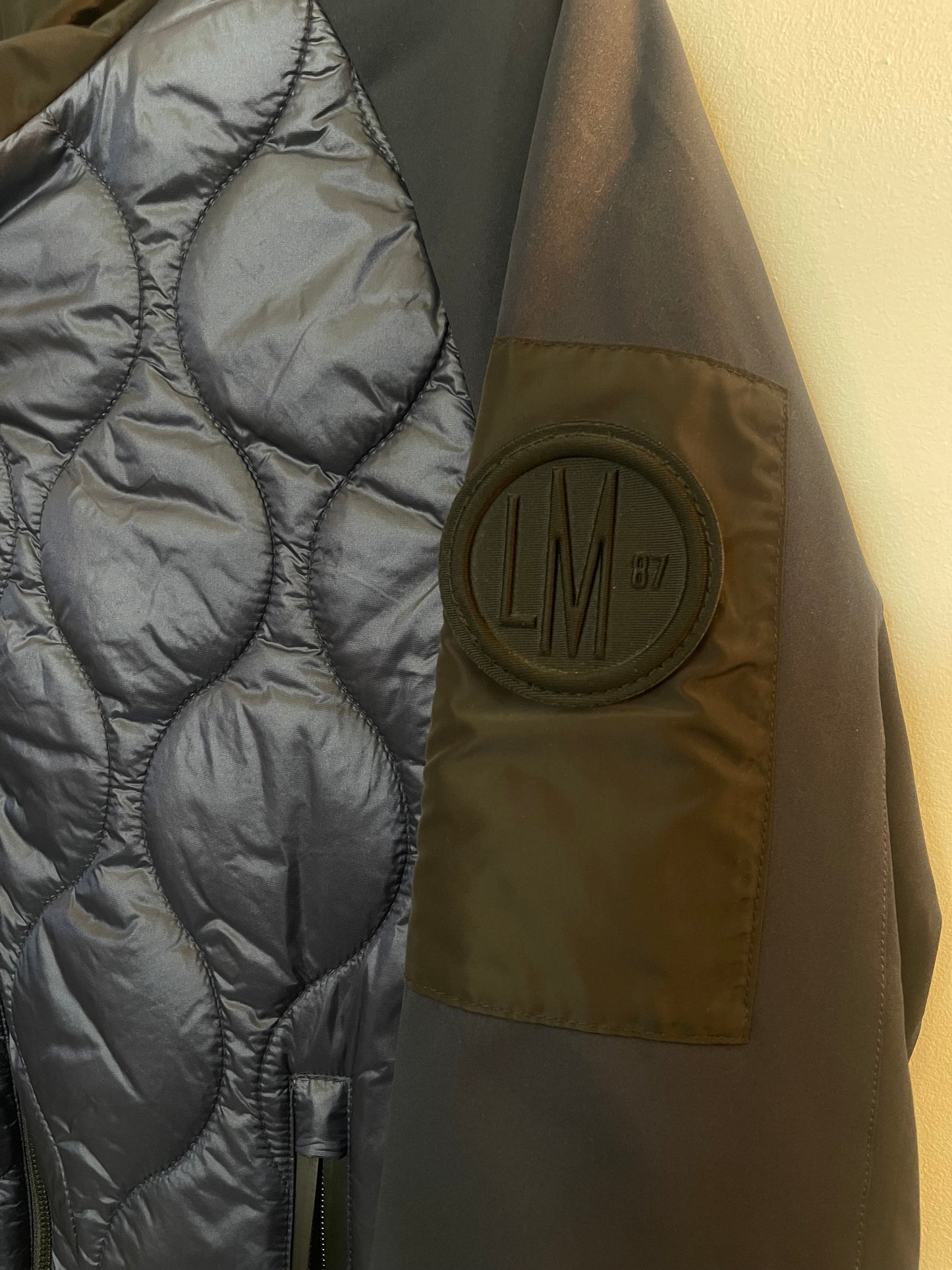 LA MARTINA MAN OUTDOOR BOMBER JACKET WINN WMO004 NAVY COLOR 50%