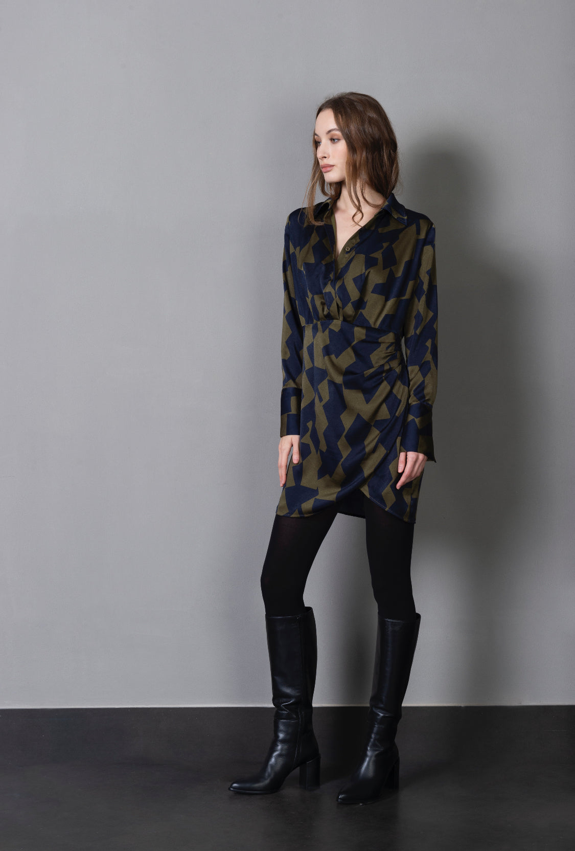 ANONYME QUINCY DRAP DRESS