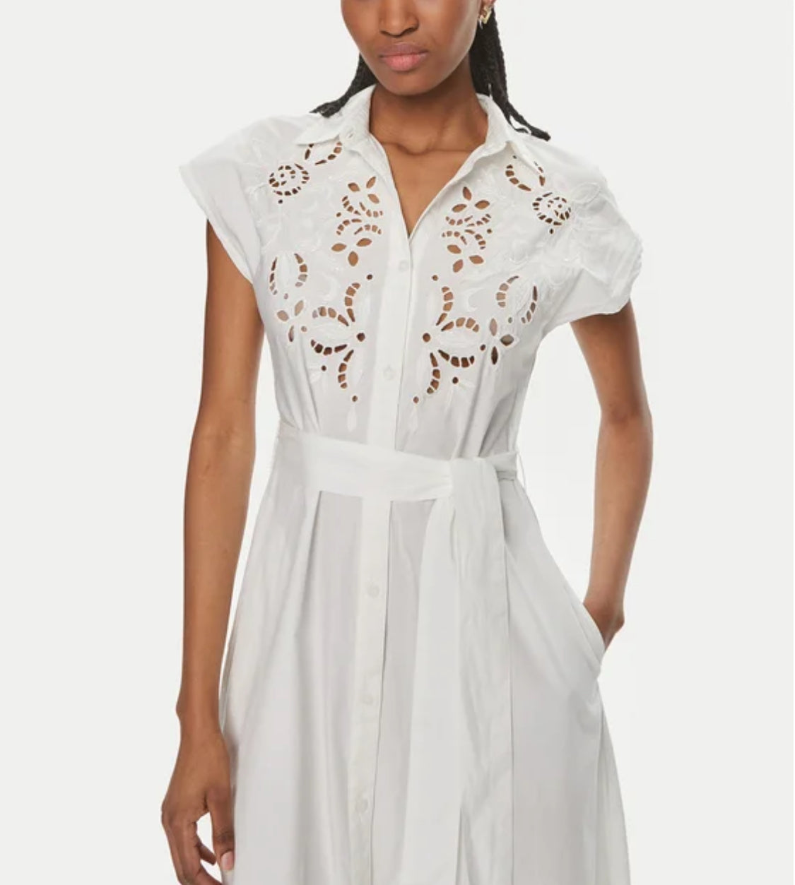 GAUDI SHIRT DRESS WITH EMBROIDERY 411FD15029